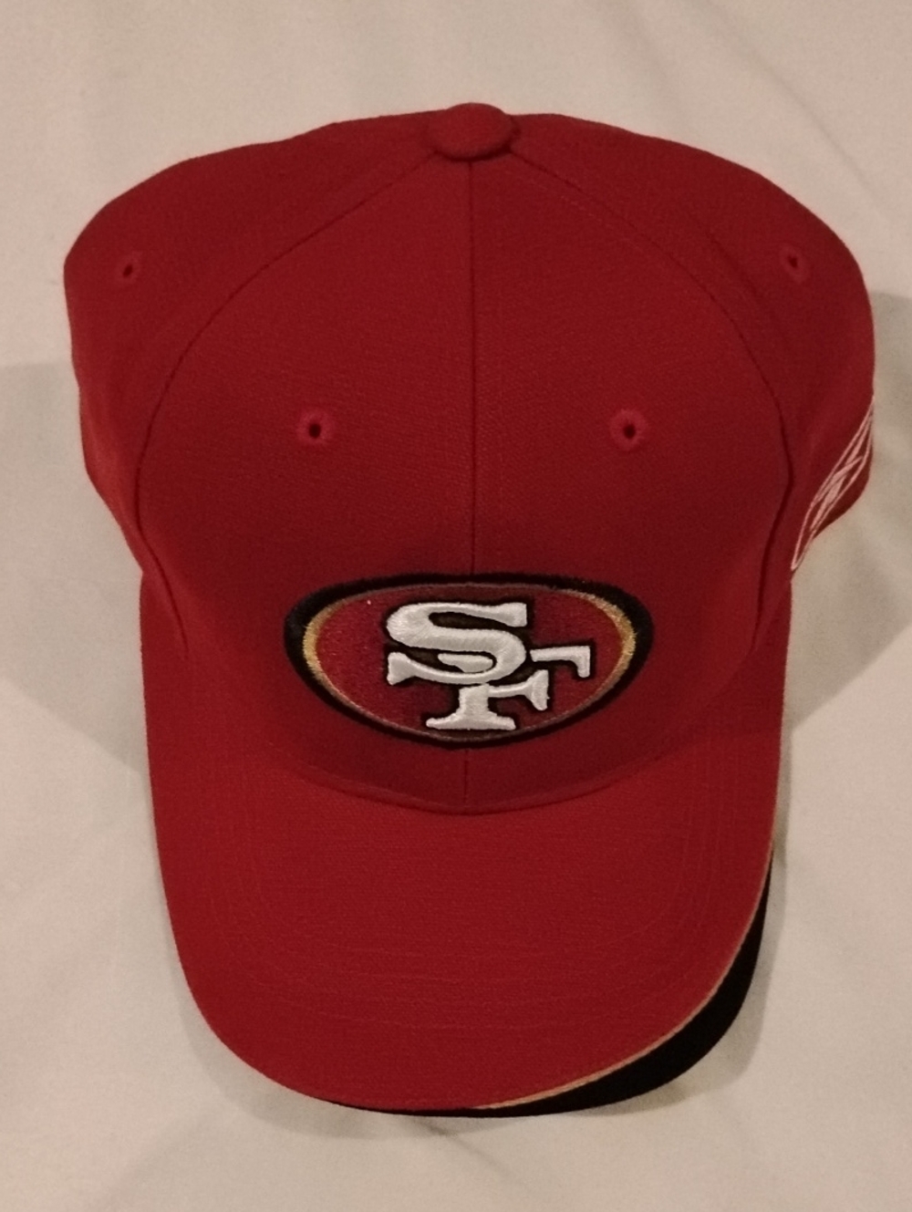 San Francisco 49ers Reebok NFL ProLine Red Embroidered Logo Cap
